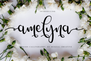 Amelyna: A Sweet Script Font for Branding