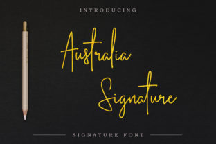 Australia Font: Bold Handwritten Style for Web Design