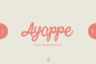Ayappe: A Handwritten Typeface for Authentic Branding