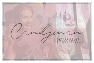 Candyman Font: A Bold Script for Branding
