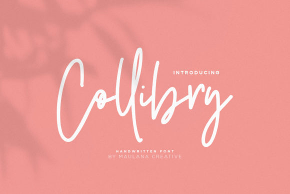 Collibry Font: The Perfect Handmade Typeface for Crafters