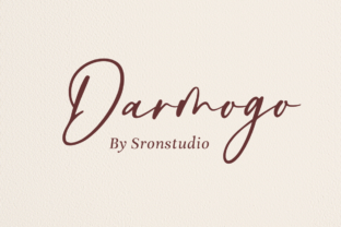 Darmogo: A Smooth Script Font for Modern Web Design