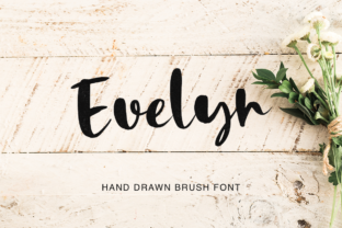 Evelyn Script Font: Bold Charm for Crafters