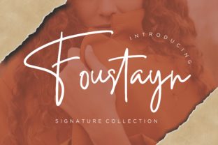 Foustayn: A Script Font for Small Business Branding