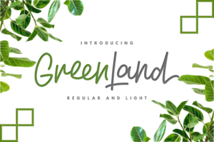 Greenland Duo: A Script Font for Polished Branding