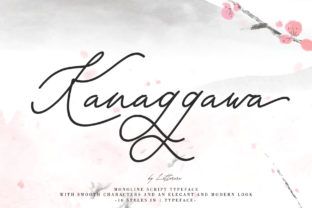 Kanaggawa Font: Elegant Script for Crafters