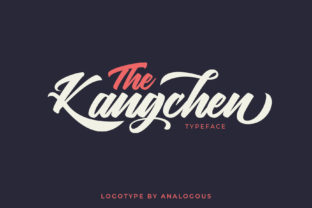 Kangchen: A Retro Script Font for Bold Web Design
