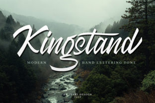 Kingstand Font: Modern Calligraphy for Web Design