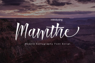 Mamthe: The Authentic Handmade Script Font for Crafters