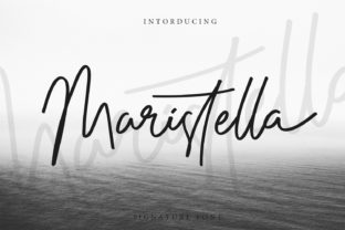 Maristella: A Script Font for Modern Web Design