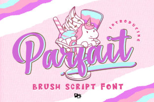 Parfait Typeface: A Script Font for Editorial Charm