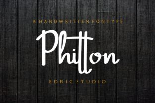 Phitton: A Playful Script Font for Web Design