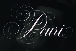 Pouri Font: Romantic Script for Handmade Brands