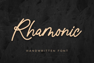 Rhamonic: A Handwritten Font for Authentic Branding