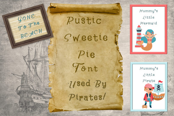 Rustic Sweetie Pie: A Charming Typeface for Editors