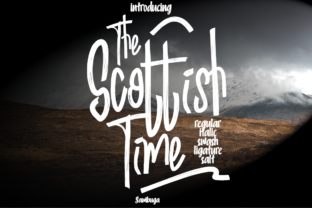 Scottish Time: A Bold Typeface for Modern Campaigns
