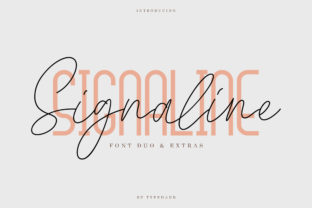 Signaline Duo: A Bold Script Font for Campaigns