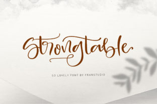 Strong Table Font for Bold Campaign Headlines