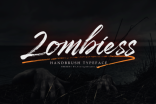 Zombiess: The Raw Typeface for Bold Campaigns